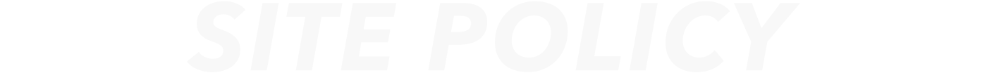 SITE POLICY